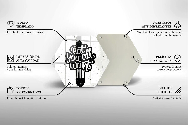 Protège plaque de cuisson Eat all you want