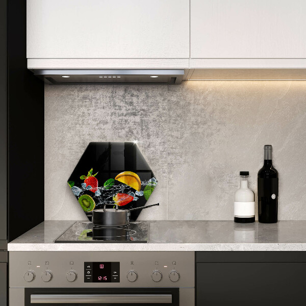 Protège plaque de cuisson Fruits dans l'eau