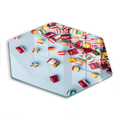 Protège plaque de cuisson Bonbons colorés