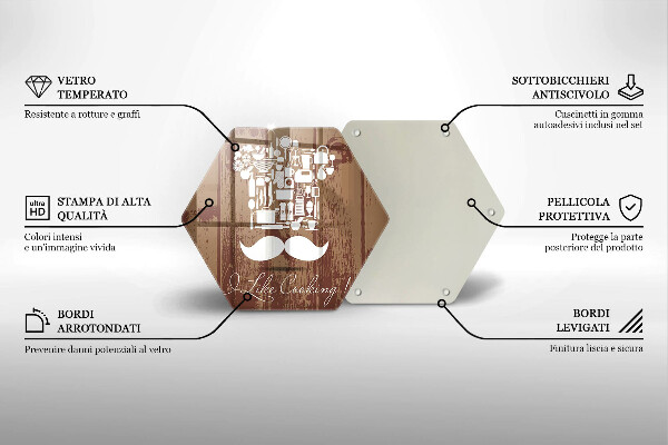 Protège plaque de cuisson I like cooking