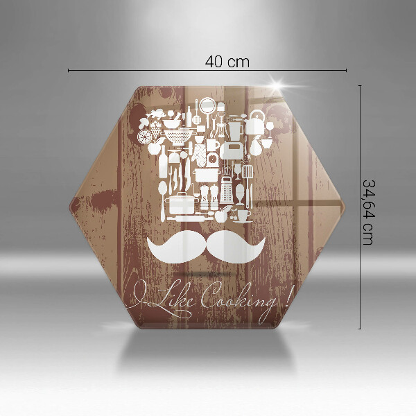 Protège plaque de cuisson I like cooking