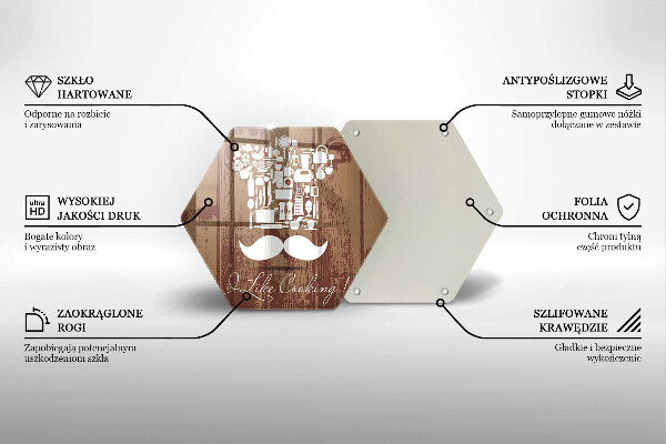 Protège plaque de cuisson I like cooking