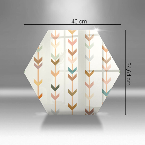 Protège plaque de cuisson Éléments géométriques