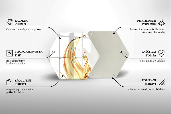 Protège plaque de cuisson huile d'olive