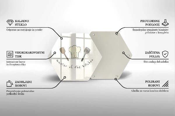 Protège plaque de cuisson Master of the Kitchen
