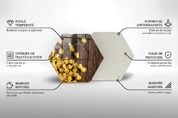 Protège plaque de cuisson Des pâtes sur la table