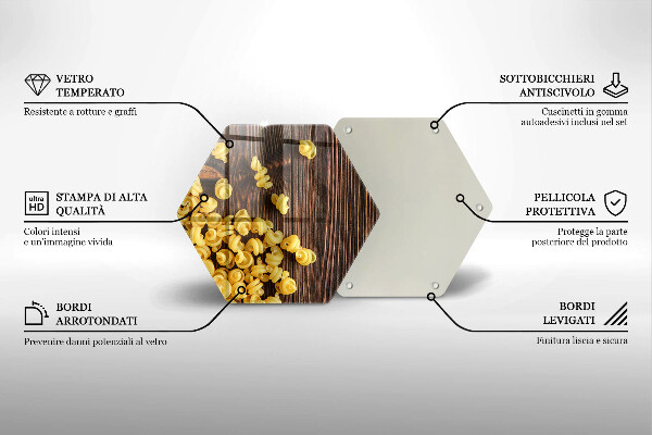 Protège plaque de cuisson Des pâtes sur la table