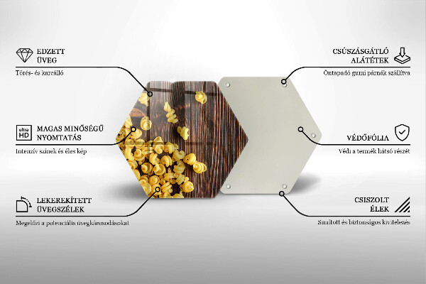 Protège plaque de cuisson Des pâtes sur la table