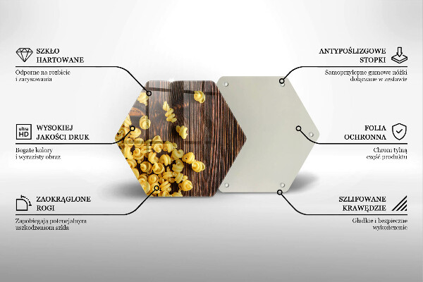 Protège plaque de cuisson Des pâtes sur la table