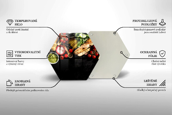 Protège plaque de cuisson Ingrédients et épices italiens