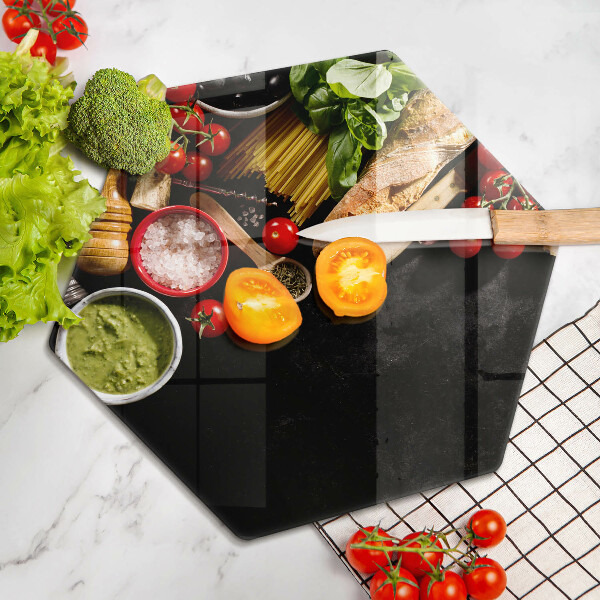 Protège plaque de cuisson Ingrédients et épices italiens