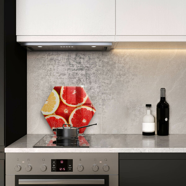 Protège plaque de cuisson Tranches de pamplemousse