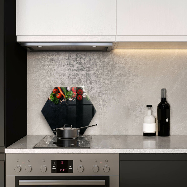 Protège plaque de cuisson Légumes colorés