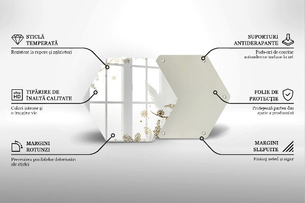 Protège plaque de cuisson Décorations d'hiver