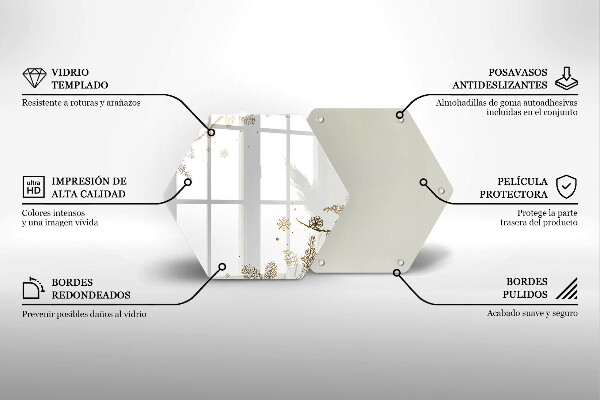 Protège plaque de cuisson Décorations d'hiver