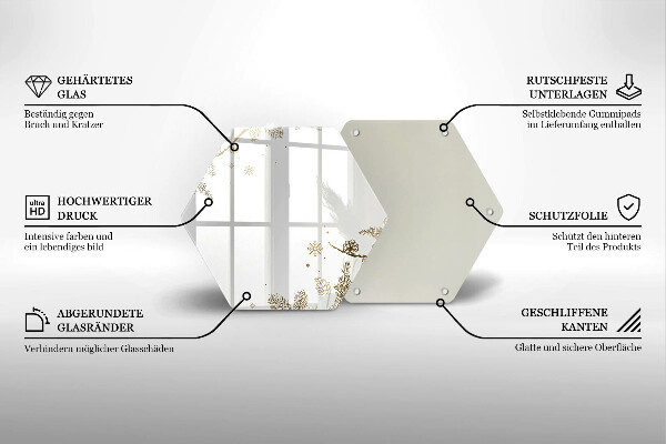 Protège plaque de cuisson Décorations d'hiver