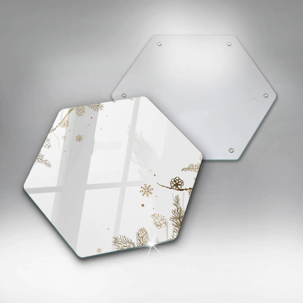 Protège plaque de cuisson Décorations d'hiver