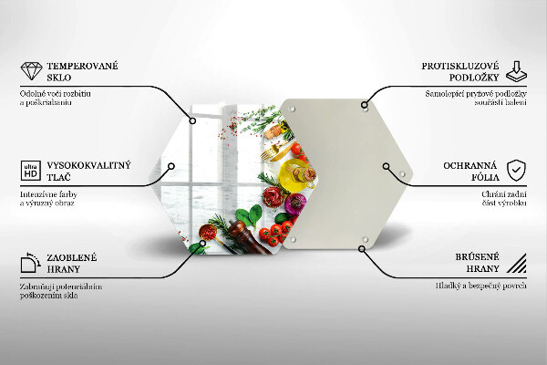 Protège plaque de cuisson Légumes et épices
