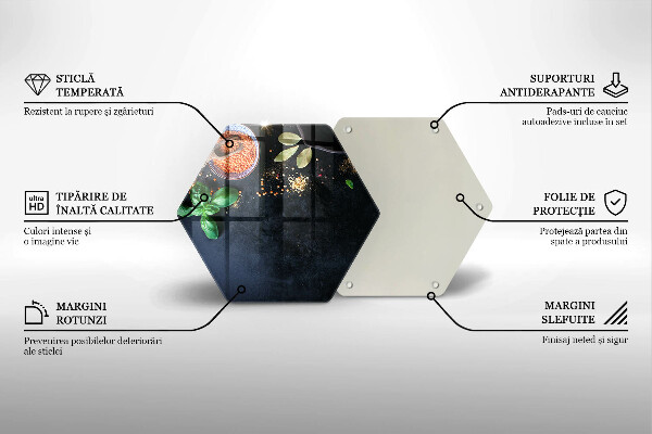 Protège plaque de cuisson Bols d'épices