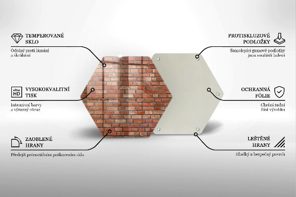 Protection plaque induction Mur de briques