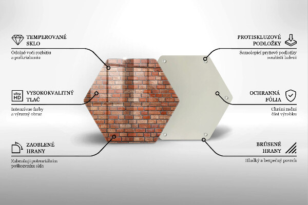 Protection plaque induction Mur de briques