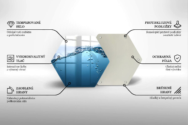 Protection plaque induction L'eau bleue