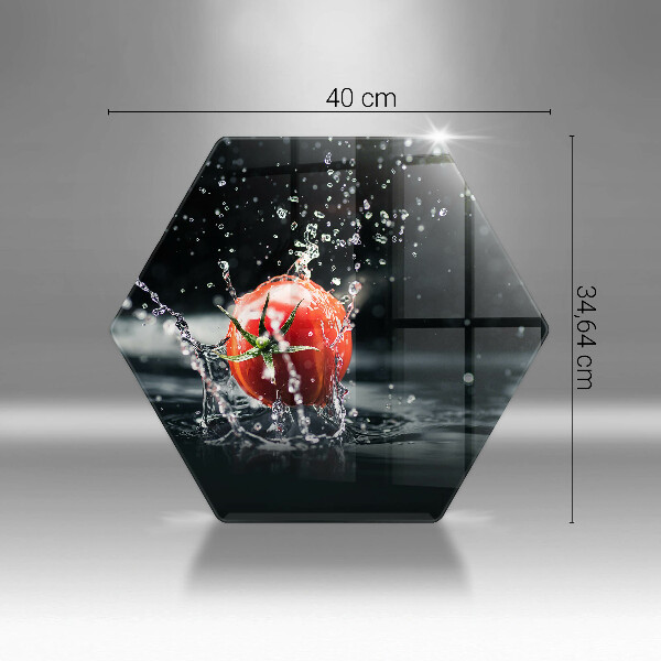 Protection plaque induction Tomate dans l'eau