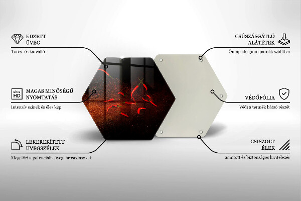 Protection plaque induction Piments forts