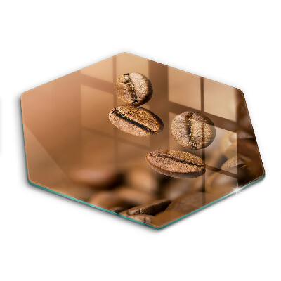 Cache plaque de cuisson Grains de café