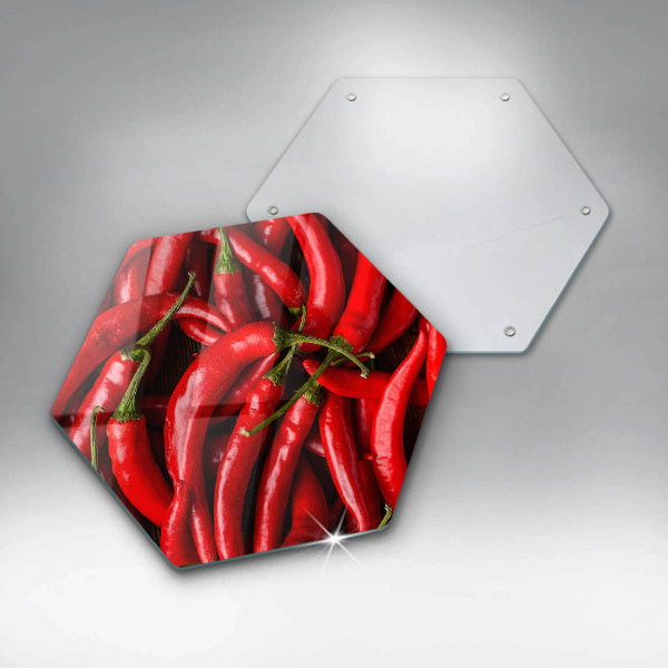 Cache plaque de cuisson Piments forts
