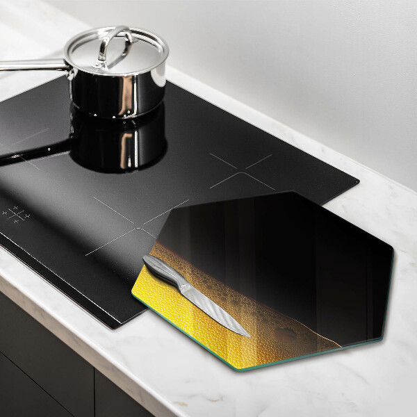 Protège plaque de cuisson Bière gazeuse