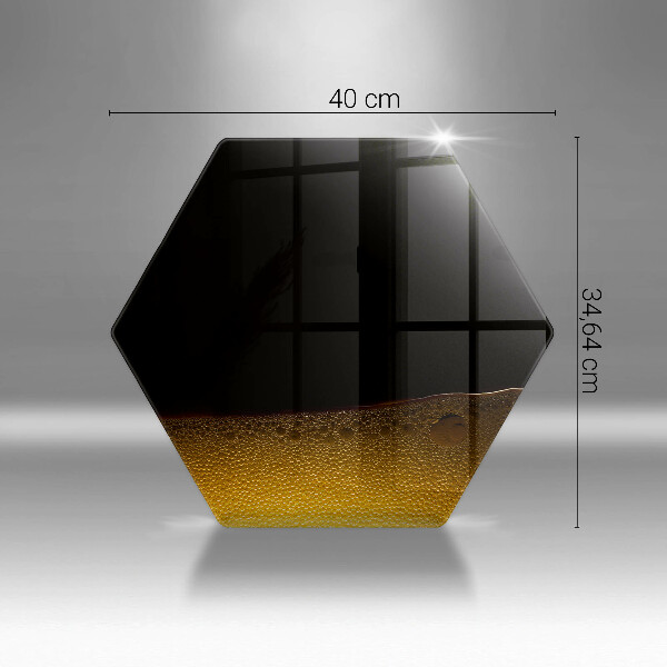 Protège plaque de cuisson Bière gazeuse