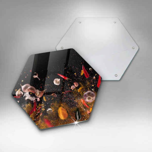 Protège plaque de cuisson Épices piquantes