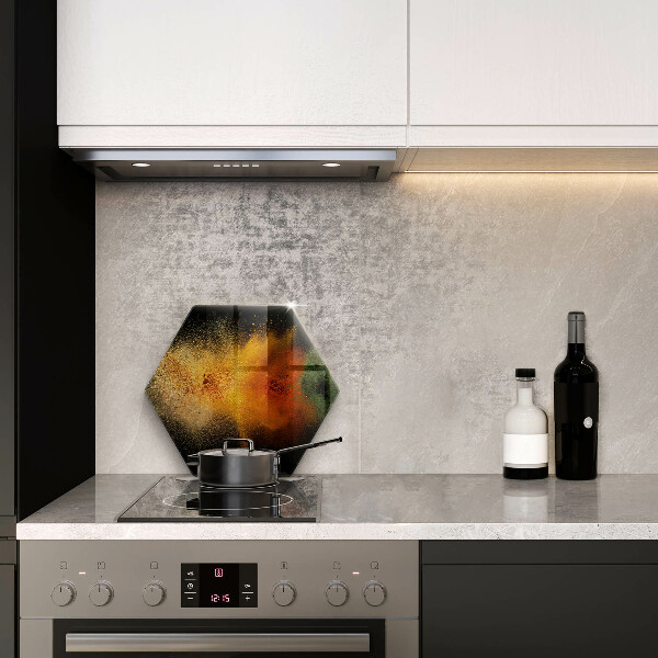 Protège plaque de cuisson Épices colorées