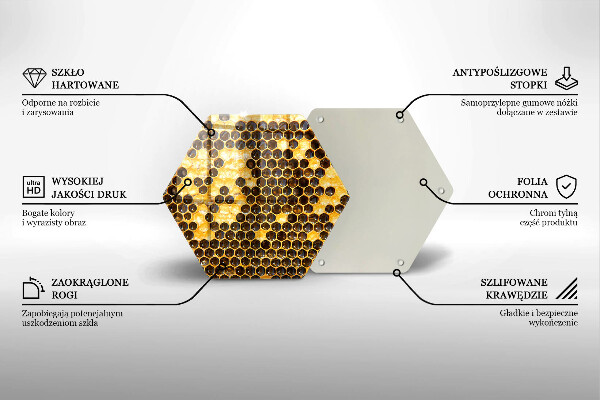 Protège plaque de cuisson Rayon de miel