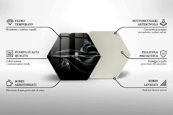 Cache plaque de cuisson Abstraction moderne