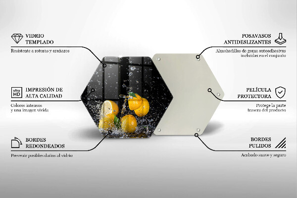 Cache plaque de cuisson Fruit de citron juteux