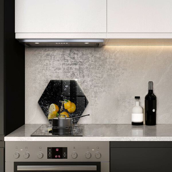 Cache plaque de cuisson Fruit de citron juteux