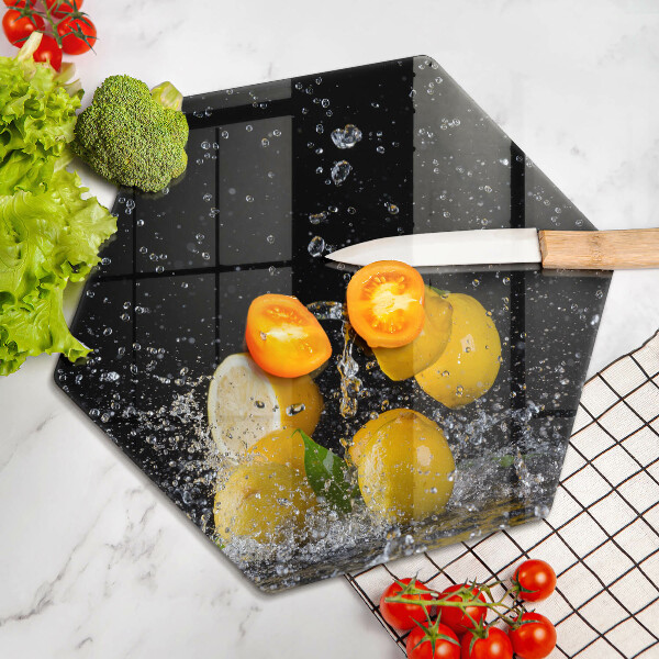 Cache plaque de cuisson Fruit de citron juteux