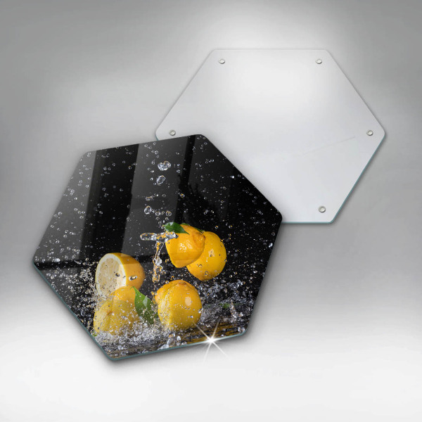 Cache plaque de cuisson Fruit de citron juteux