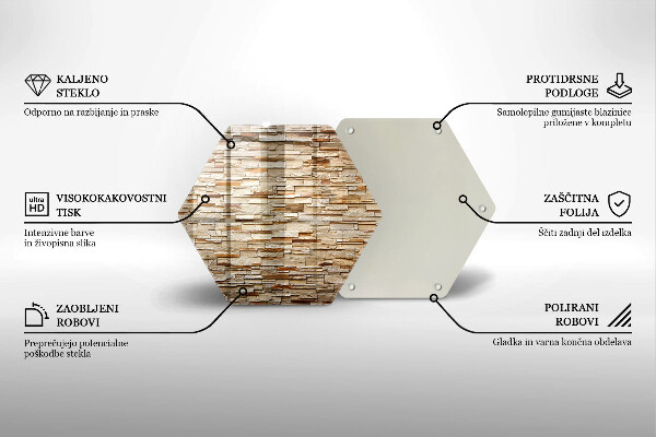 Cache plaque de cuisson Texture des pierres décoratives
