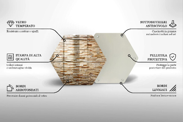 Cache plaque de cuisson Texture des pierres décoratives