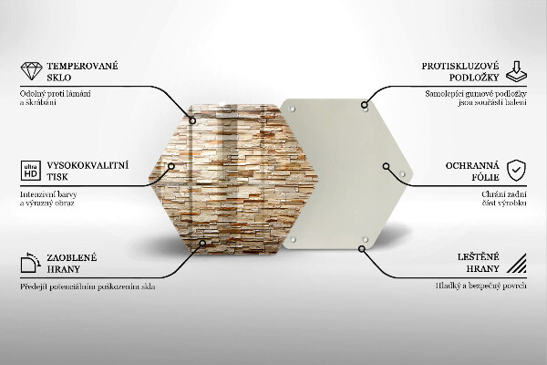 Cache plaque de cuisson Texture des pierres décoratives