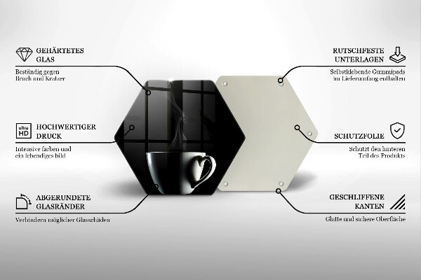 Cache plaque de cuisson Une tasse de thé