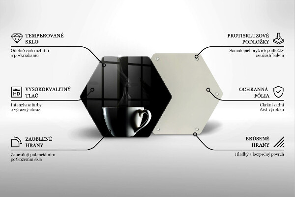 Cache plaque de cuisson Une tasse de thé