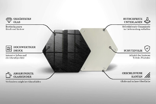 Protection plaque induction Texture de pierre