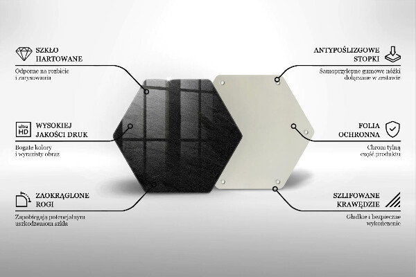 Protection plaque induction Texture de pierre