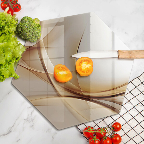 Cache plaque de cuisson Formes abstraites