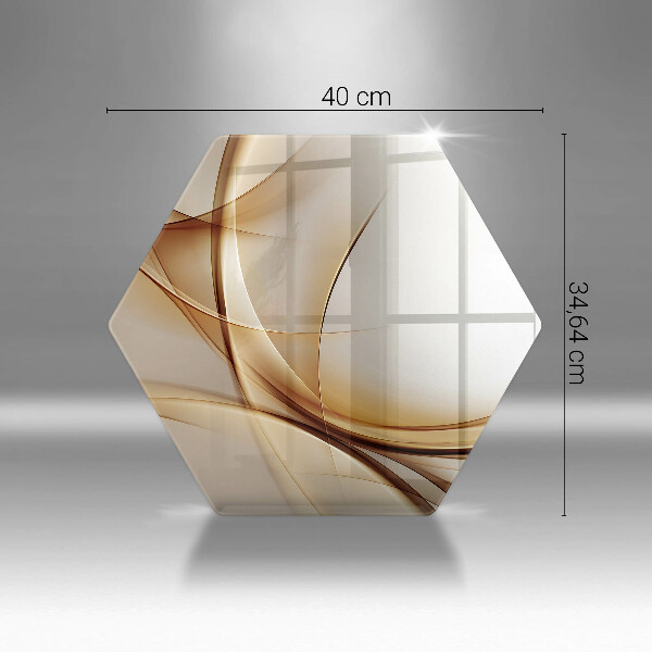 Cache plaque de cuisson Formes abstraites