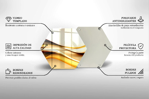 Cache plaque de cuisson Lignes de fumée abstraites
